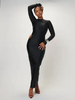 Effie Kats Meika Dress Black Size M / AU 10 for rent on The Volte - image 1