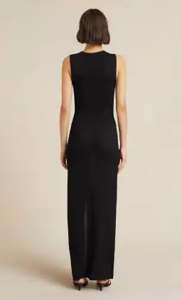 Bec and Bridge Janet Knit Maxi Dress Black Size 8 for rent on The Volte - image 3
