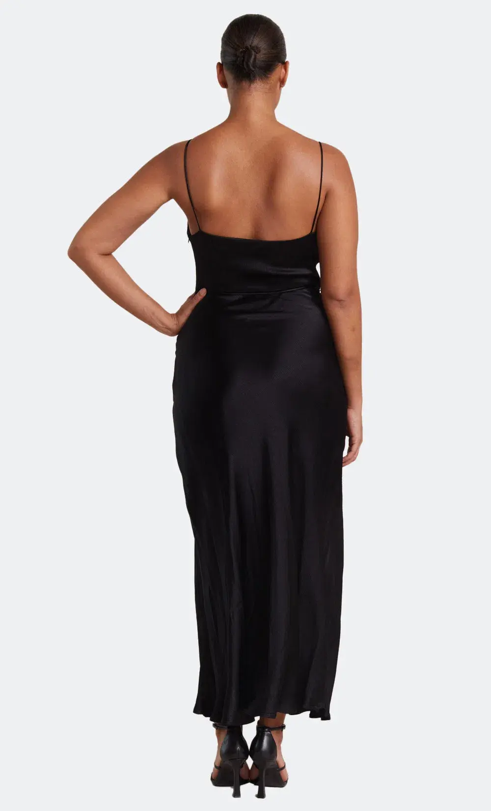 Bec and Bridge Moon Dance Midi Dres Black Size 14 for rent on The Volte - main image