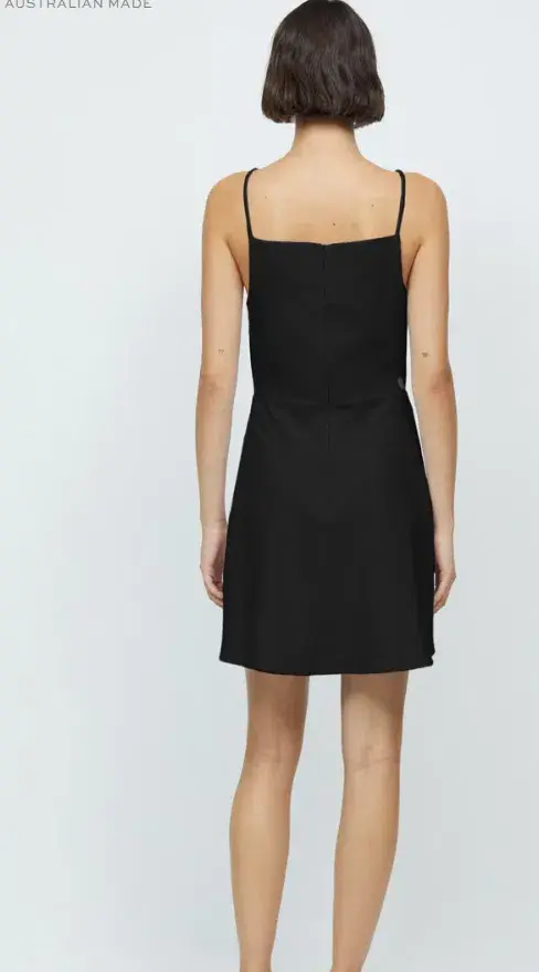 Bec & Bridge Kate Mini Dress Black Size 16 for rent on The Volte - main image