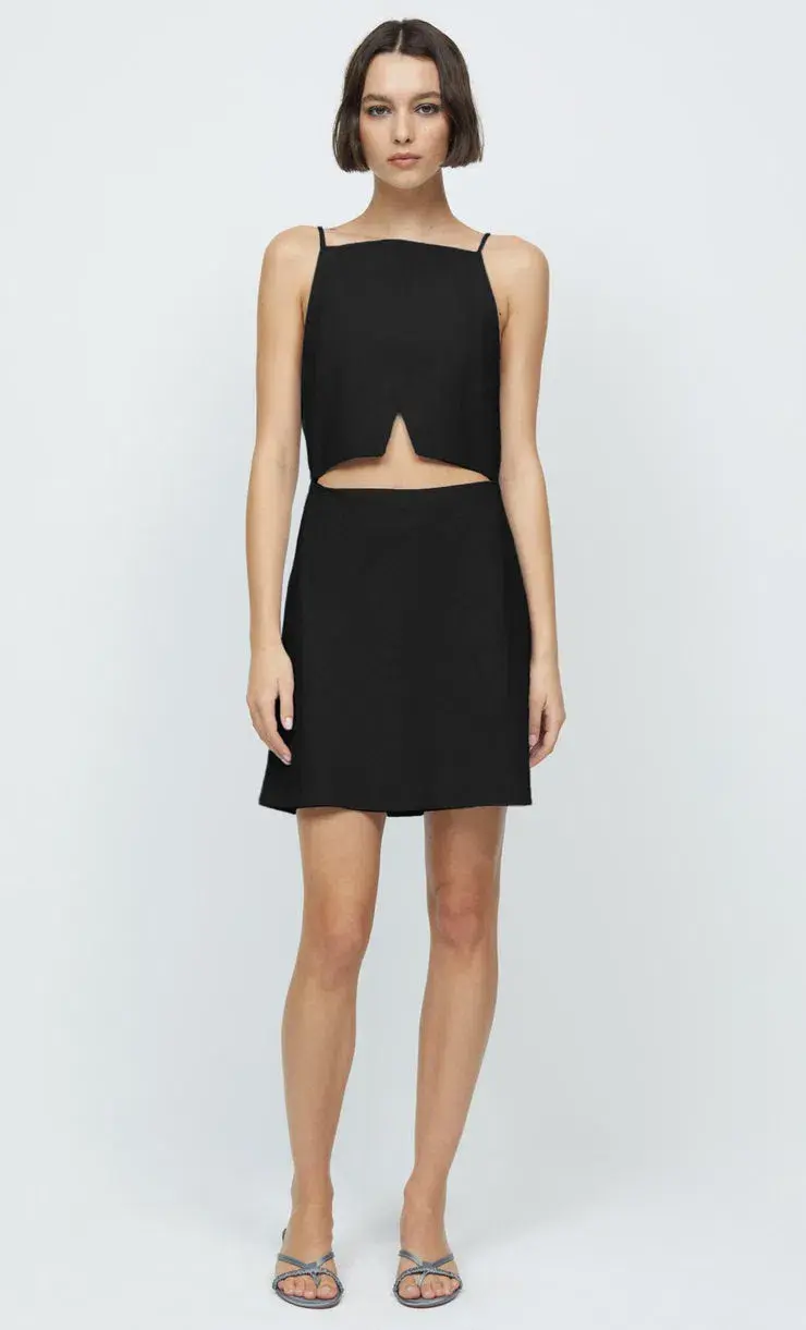 Bec & Bridge Kate Mini Dress Black Size 16 for rent on The Volte - main image