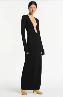 Sir the Label Kinetic Beaded Long Sleeve Maxi Dress Size 2/Au 10 for rent on The Volte - image 1