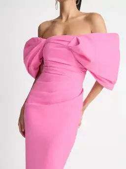 Sheike Ever After Midi Dress Pink Size 8 for rent on The Volte - image 3