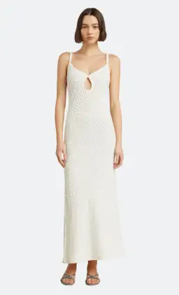 Bec & Bridge Effie Knit Key Dress Ivory Size 8 for rent on The Volte - image 5