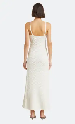 Bec & Bridge Effie Knit Key Dress Ivory Size 8 for rent on The Volte - image 3