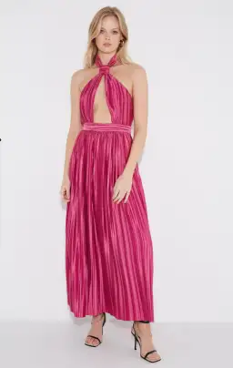 Sonya Moda Sana Dress Fuchsia Size 8 for rent on The Volte - image 2