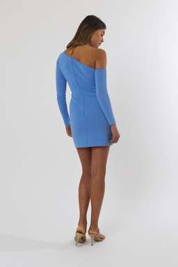 San Sloane Erika Dress Blue Size 8 for rent on The Volte - image 4