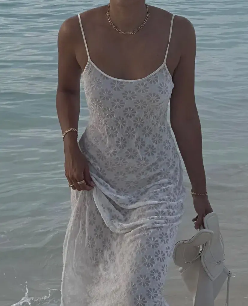 Realisation Par The Clementine Dress In Ivory Size AU 6 for rent on The Volte - main image