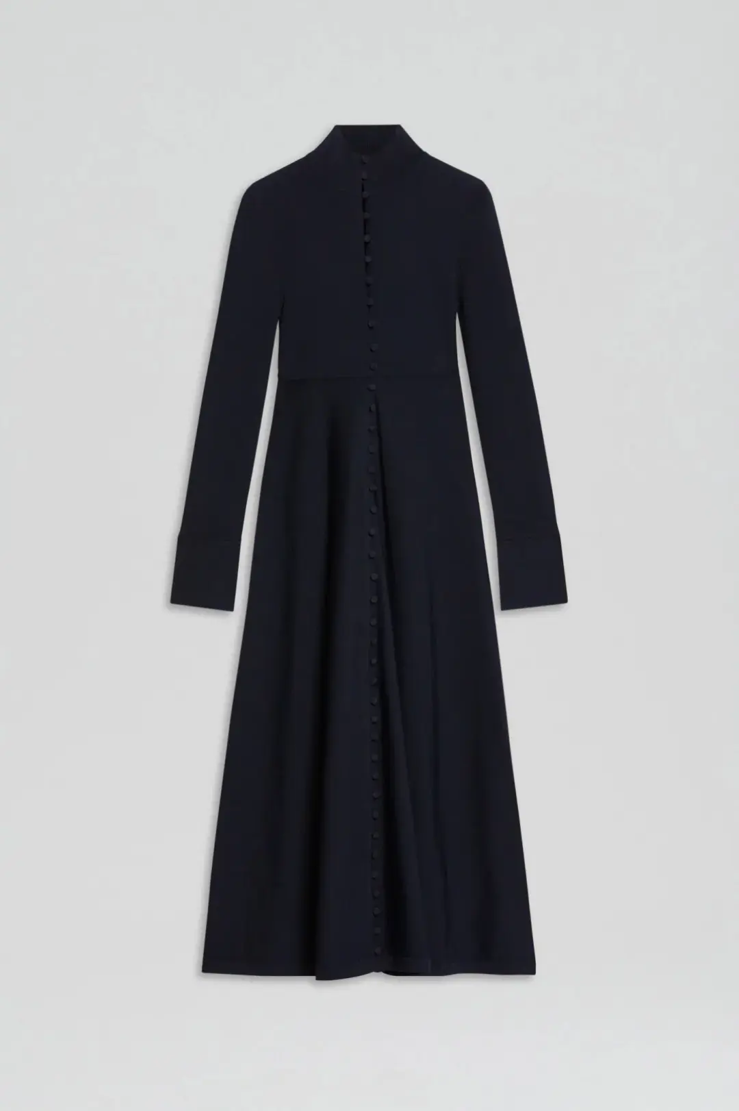 Scanlan Theodore Crepe Knit Button Polo Dress Navy Size M / AU 10 for rent on The Volte - main image