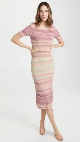 Zimmermann Dancer Midi Dress Multi Size 2 / AU 12 for rent on The Volte - image 1