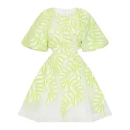 Aje Botanical Mini Dress Green Size 8 for rent on The Volte - image 3