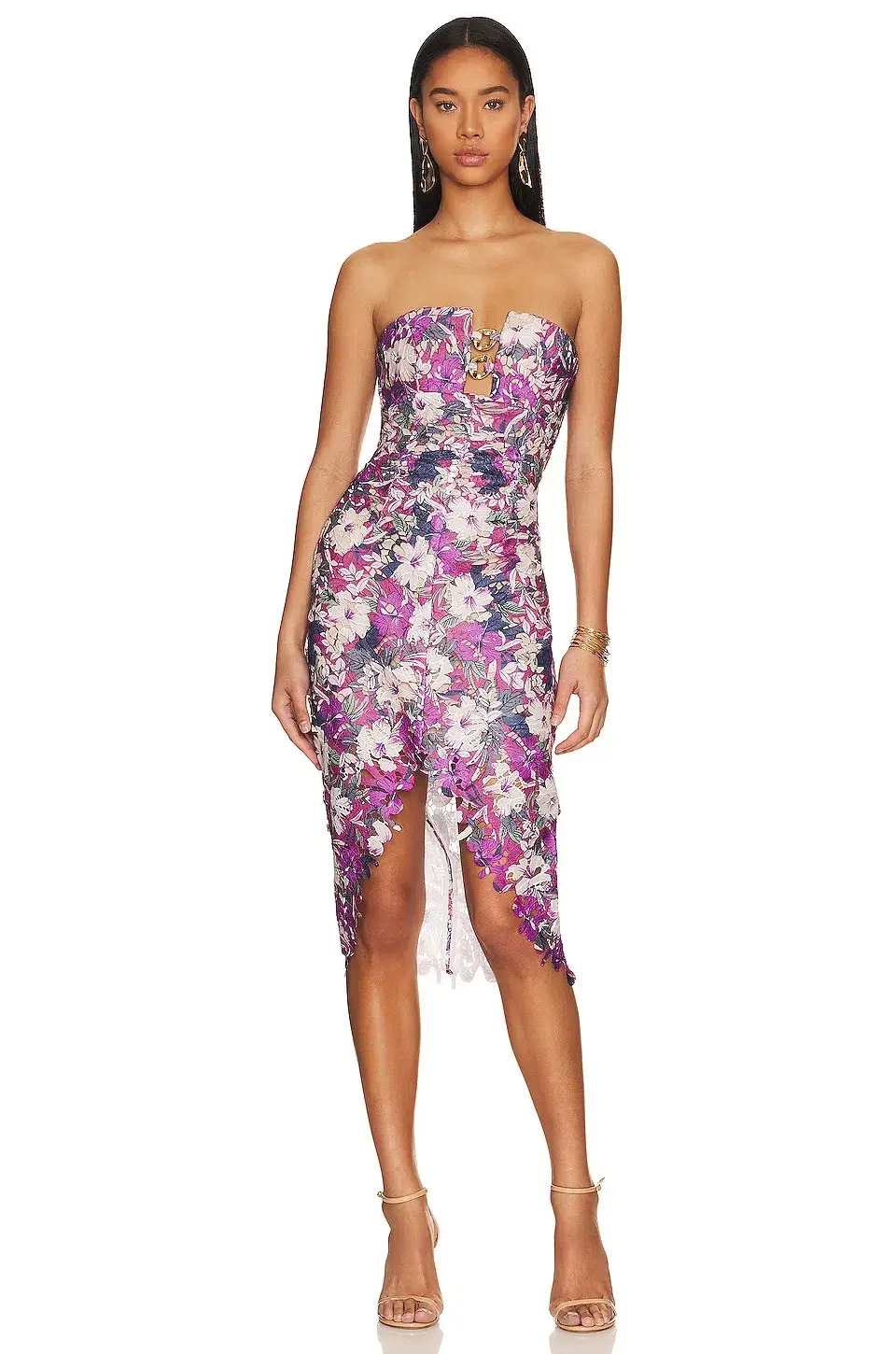 Elliatt Corse Dress Floral Size L/Au 12 for rent on The Volte - main image