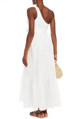 Zimmermann Juliette One Shoulder White Maxi Dress White Size 0 /AU 6 for rent on The Volte - image 3