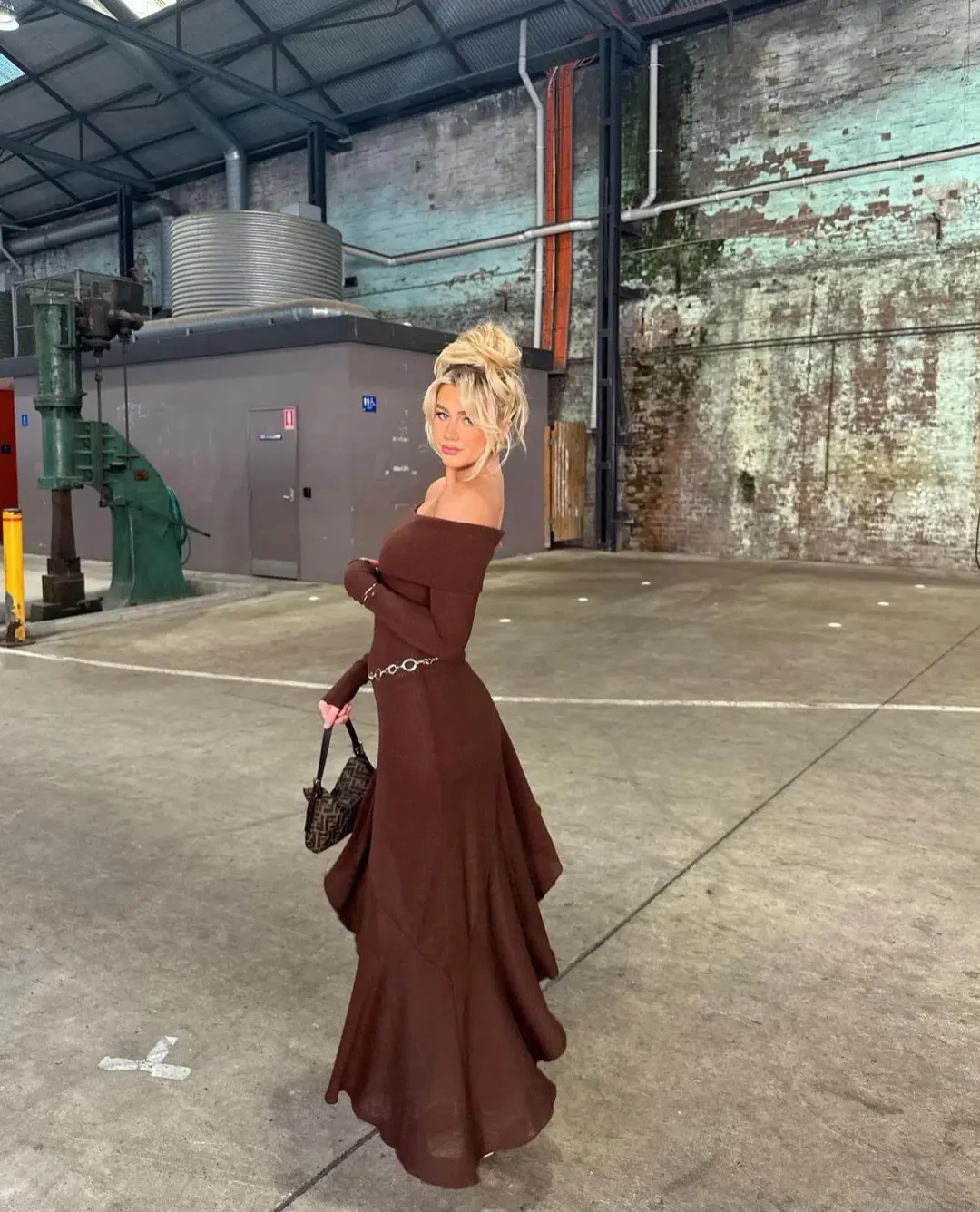 Arcina Ori Bella Dress Brown Size XS / Au 6 for rent on The Volte - main image