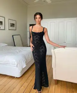 Arcina Ori Margot Dress Black Size XL / Au 12 for rent on The Volte - image 1