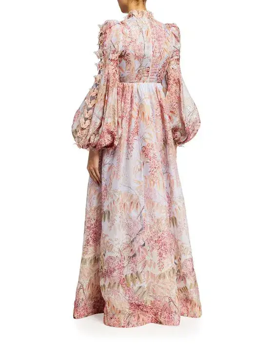 Zimmermann Botanica Butterfly Gown Size 3/Au 14 for rent on The Volte - main image