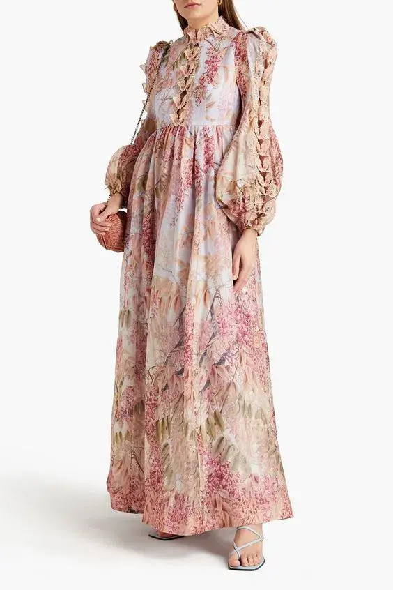 Zimmermann Botanica Butterfly Gown Size 3/Au 14 for rent on The Volte - main image