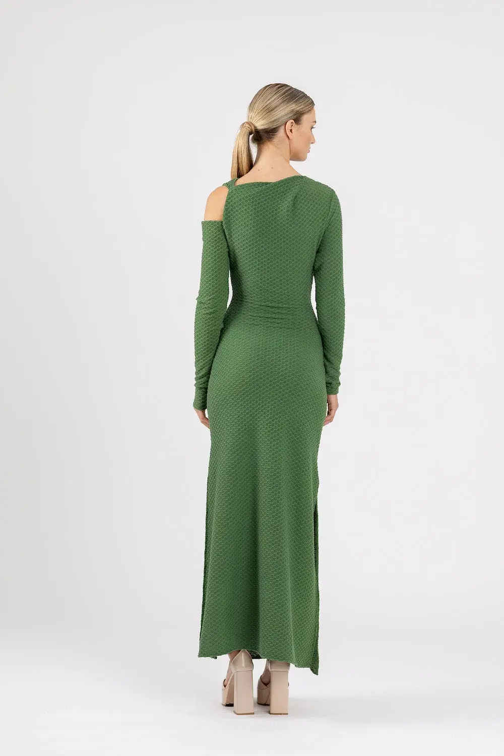 One Fell Swoop Faith Maxi Dress In Forrest Size 12 for rent on The Volte - main image
