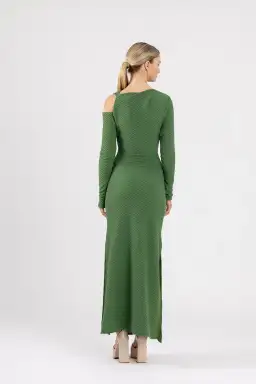 One Fell Swoop Faith Maxi Dress In Forrest Size 12 for rent on The Volte - image 3