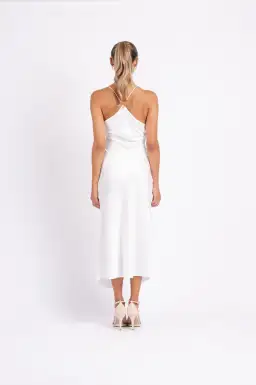 One Fell Swoop Muse Maxi Dress White Maxi Size 8 for rent on The Volte - image 2