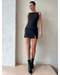 Bec & Bridge Tali Belted Dress in Check Size AU 8 for rent on The Volte - image 1