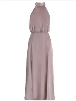 Zimmermann Sueded Picnic Dress Mink Size 2 /AU 12 for rent on The Volte - image 5