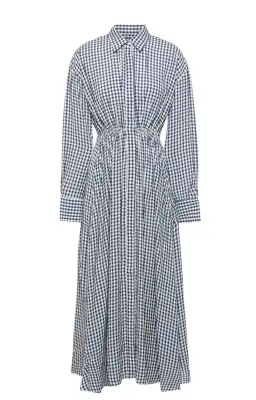 Scanlan Theodore Gingham Shirtdress Print Size 8 for rent on The Volte - image 4