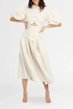 Acler Grange Dress Cream Size 8 for rent on The Volte - image 1