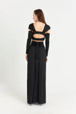 Cult Gaia Marisol Gown Black Size 6 for rent on The Volte - image 3