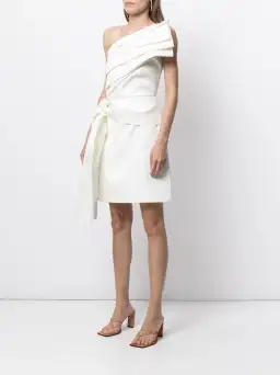 Rachel Gilbert Ace Mini Dress White Size 1 / AU 8