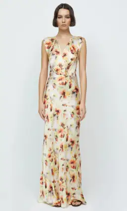 Bec & Bridge Sunset Floral Wrap Maxi Dress Size 10 for rent on The Volte - image 2