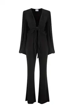 Rat & Boa Clementine Jumpsuit Black Size XS/AU 6 for rent on The Volte - image 2