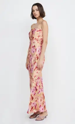 Bec & Bridge Moon Dance Strapless Dress Belle Floral Size 6 for rent on The Volte - image 2