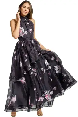 Aje Sienna Maxi Dress Floral Size 10 for rent on The Volte - image 1