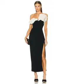Rachel Gilbert Lavina Midi Dress Size 2/AU 10 for rent on The Volte - image 1