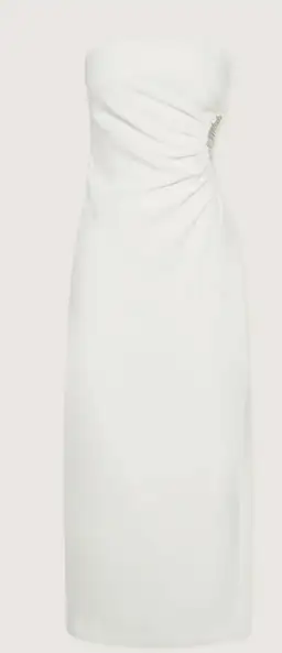 By Johnny Selena Strapless Dress White Size AU 10 for rent on The Volte - image 4