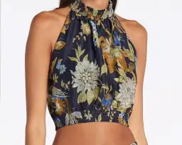 Sir the Label Lilian Halter Top Floral Size 2 / AU 10 for rent on The Volte - image 4