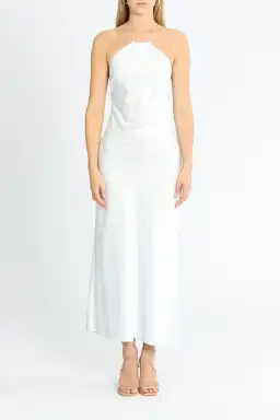 Significant Other Vienna Midi Dress Blue Size 14 for rent on The Volte - image 1