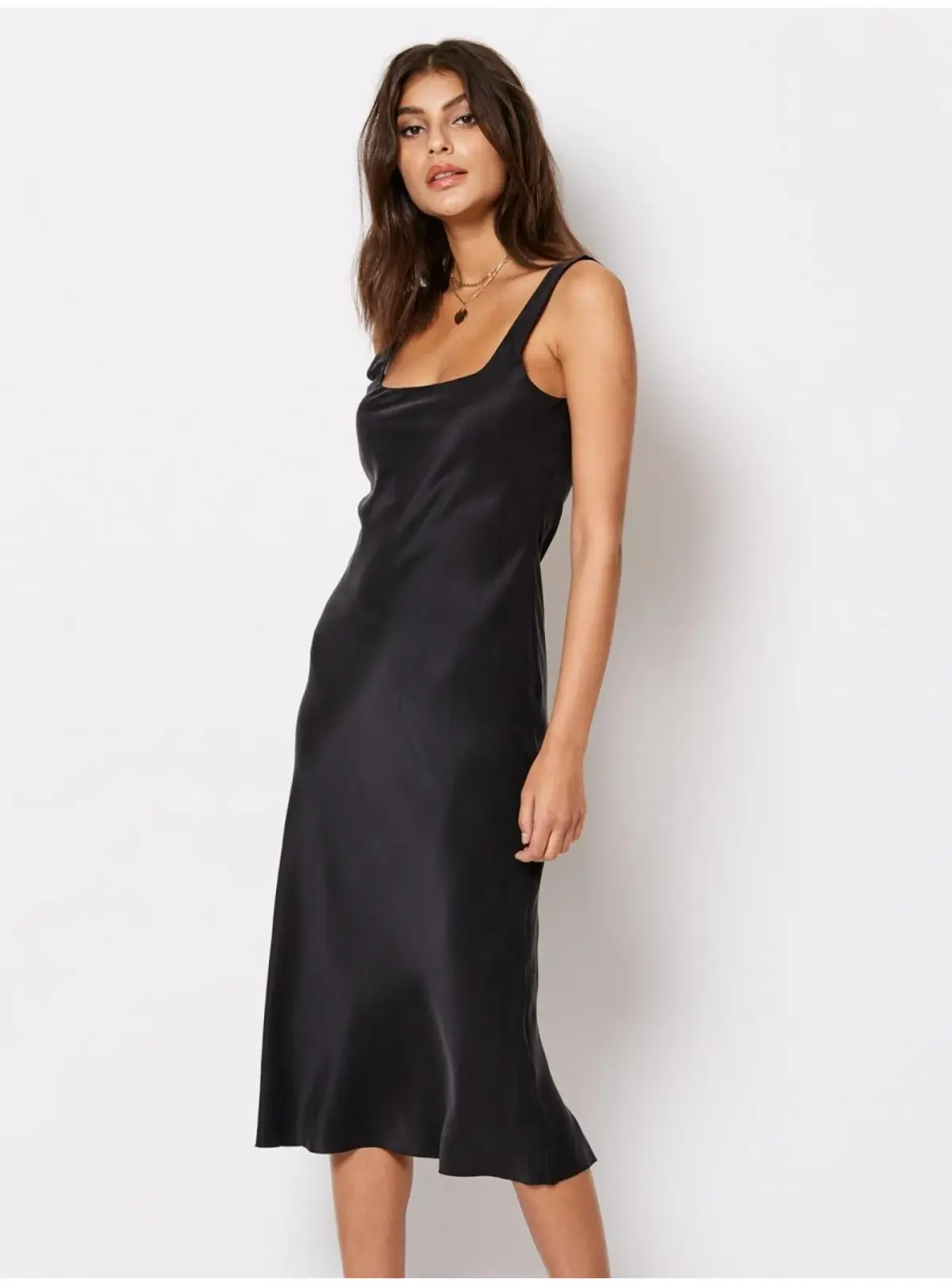 Bec & Bridge Linda Bias Midi Dress Black Size AU 10 - Image 2