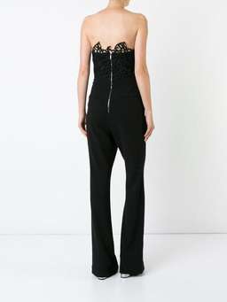 Rebecca Valance Sophia Lace Jumpsuit for rent on The Volte - image 2