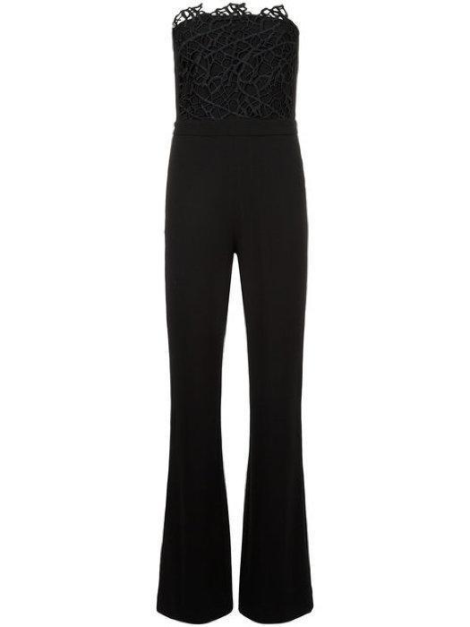 Rebecca Valance Sophia Lace Jumpsuit for rent on The Volte - main image