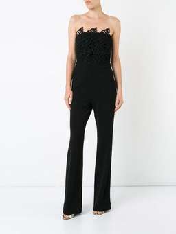Rebecca Valance Sophia Lace Jumpsuit for rent on The Volte - image 1