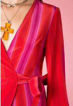 Rixo London Marni Studio Stripe Size AU 12 for rent on The Volte - image 5