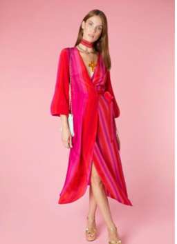 Rixo London Marni Studio Stripe Size AU 12 for rent on The Volte - image 1