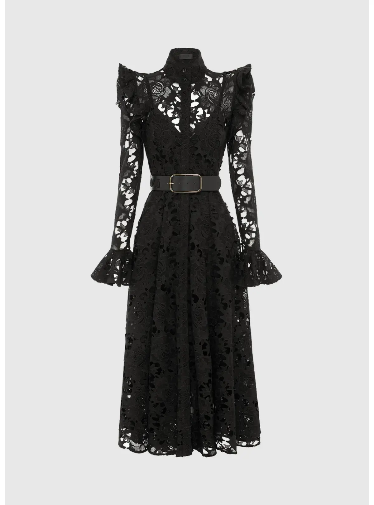 Leo Lin Aliyah Dress Black Size AU 12 - Image 5
