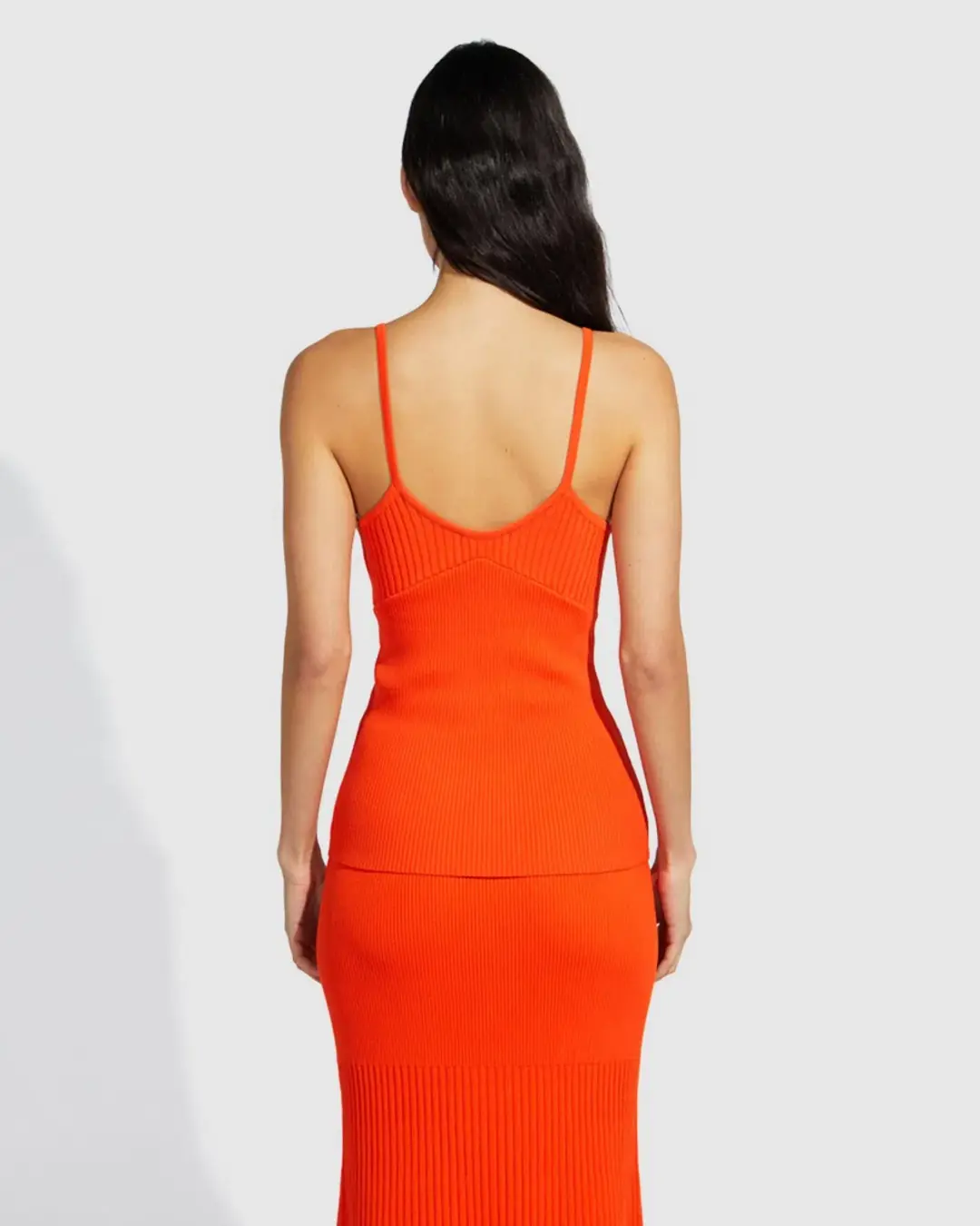 Alice McCall Michelle Knit Cami Orange Size AU 10 for rent on The Volte - main image