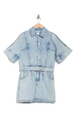 Ena Pelly 90's Wash Denim Dress Blue Size AU 12 for rent on The Volte - image 2