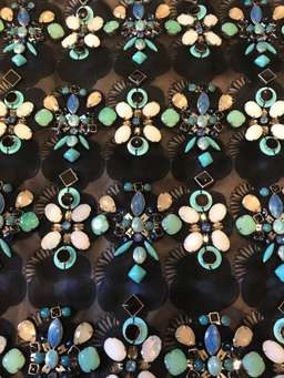 Biyan Lorelei embellished silk blend Dress Size 12 for rent on The Volte - image 5