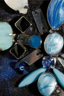 Biyan Lorelei embellished silk blend Dress Size 12 for rent on The Volte - image 2