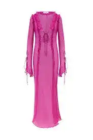 Rat & Boa Farretti Maxi Dress Pink Size M/AU 10 for rent on The Volte - image 4